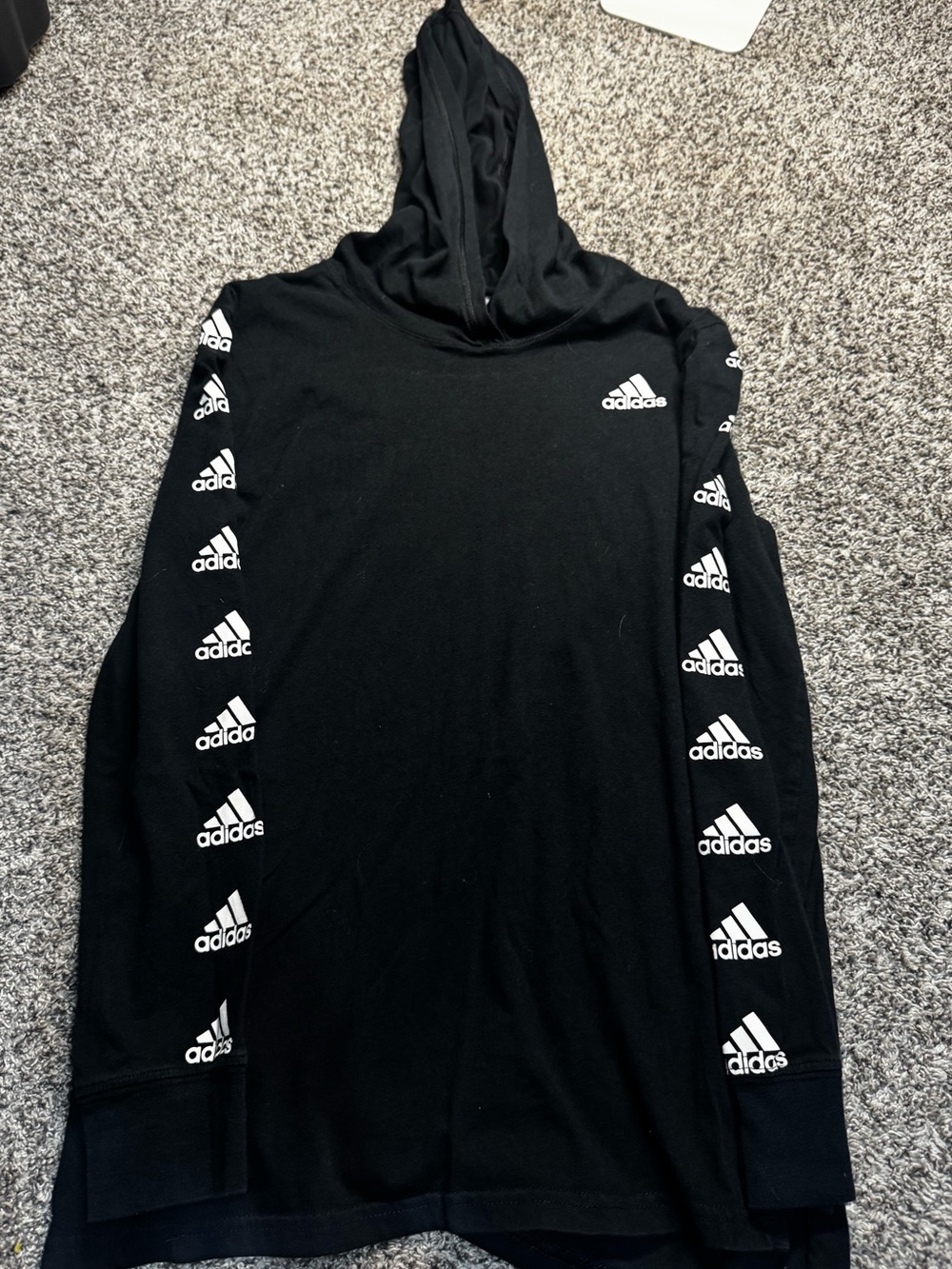 boys ADIDAS tshirt hoodie